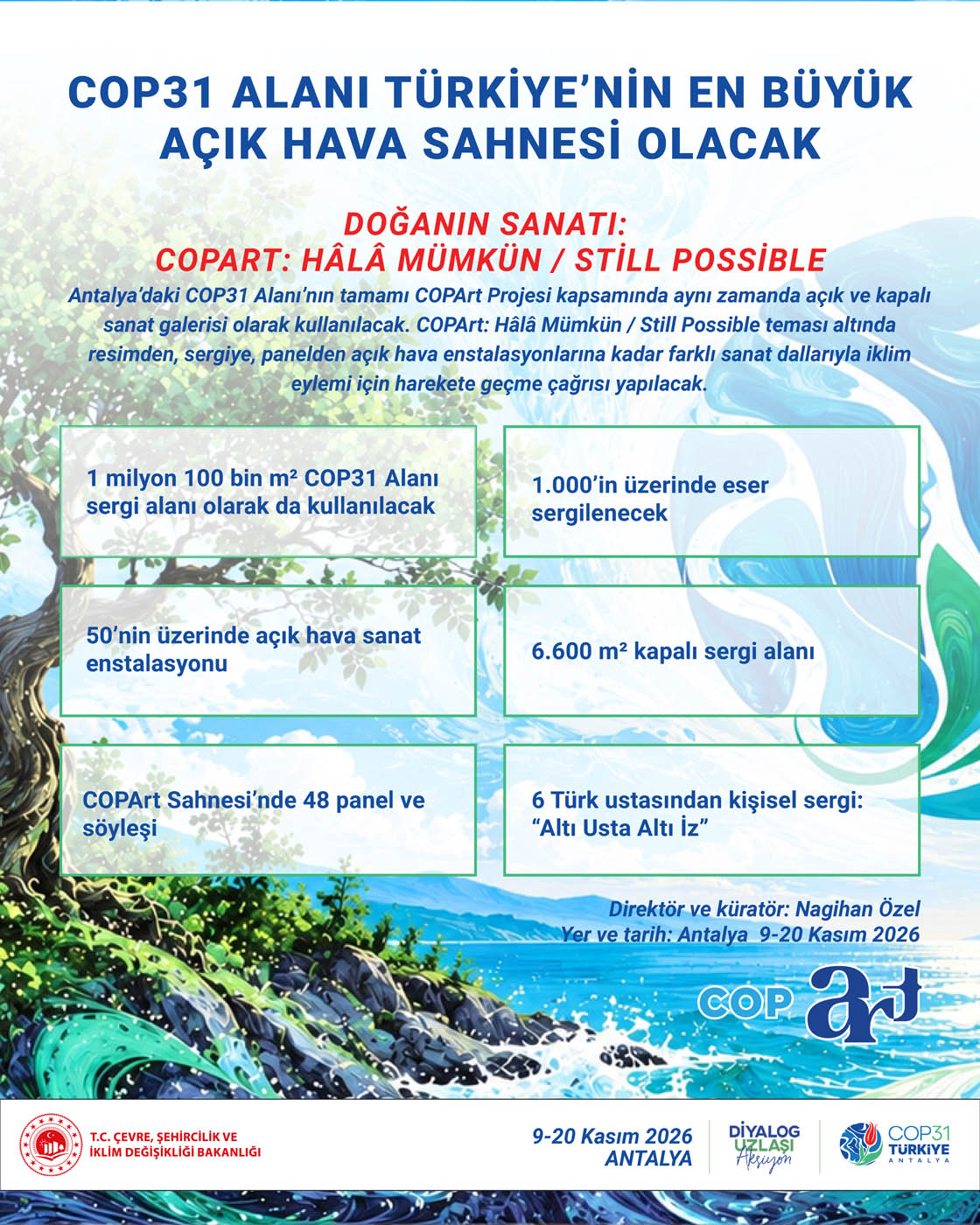 COP31 Alanı Türkiye’nin En Büyük Açık Hava Sahnesi Olacak