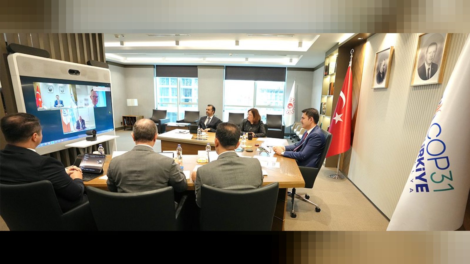 COP31 Başkanı Kurum, Avustralyalı Mevkidaşı Bowen ve BM İklim Değişikliği Çerçeve Sözleşmesi İcra Sekreteri Stıell ile Görüştü