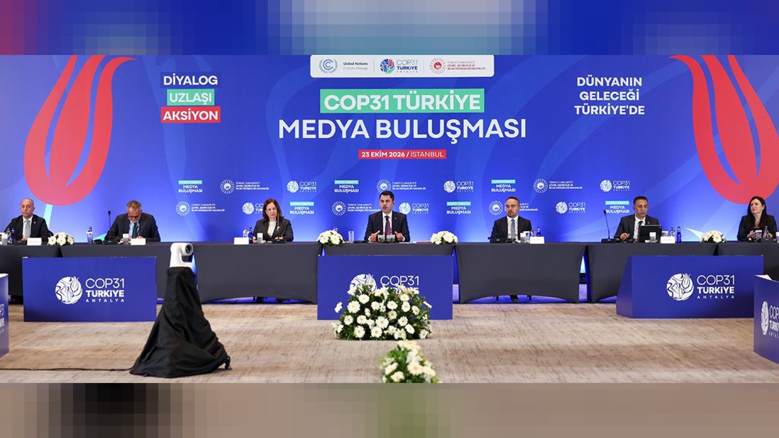 COP31 Başkanı Kurum, Genel Yayın Yönetmenlerine COP31 Hazırlıklarını Anlattı