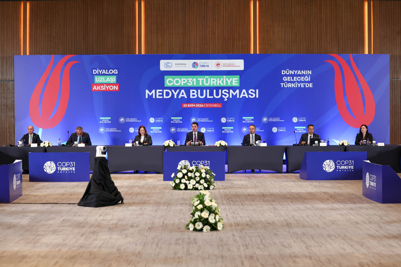 COP31 Başkanı Kurum, Genel Yayın Yönetmenlerine COP31 Hazırlıklarını Anlattı