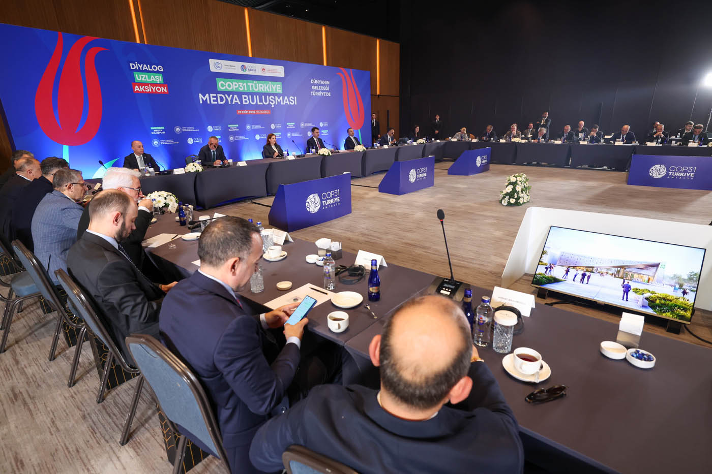 COP31 Başkanı Kurum, Genel Yayın Yönetmenlerine COP31 Hazırlıklarını Anlattı