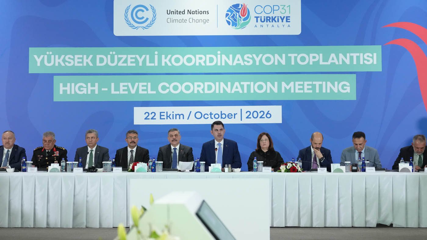 COP31 Başkanı Kurum: Kasım Ayında Dünya, Türkiye'den Sesini Duyuracak