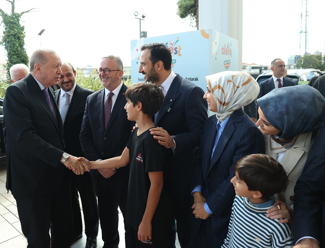 Cumhurbaşkanı Erdoğan, AileFest'i ziyaret etti