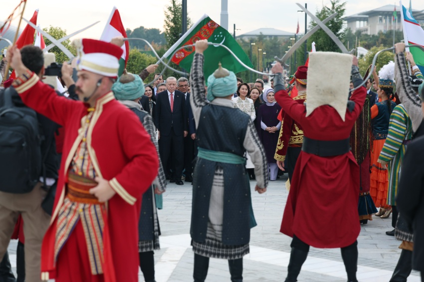 Cumhurbaşkanı Erdoğan, ''Türk Devletleri Medeniyet Parkı'' açılışına katıldı