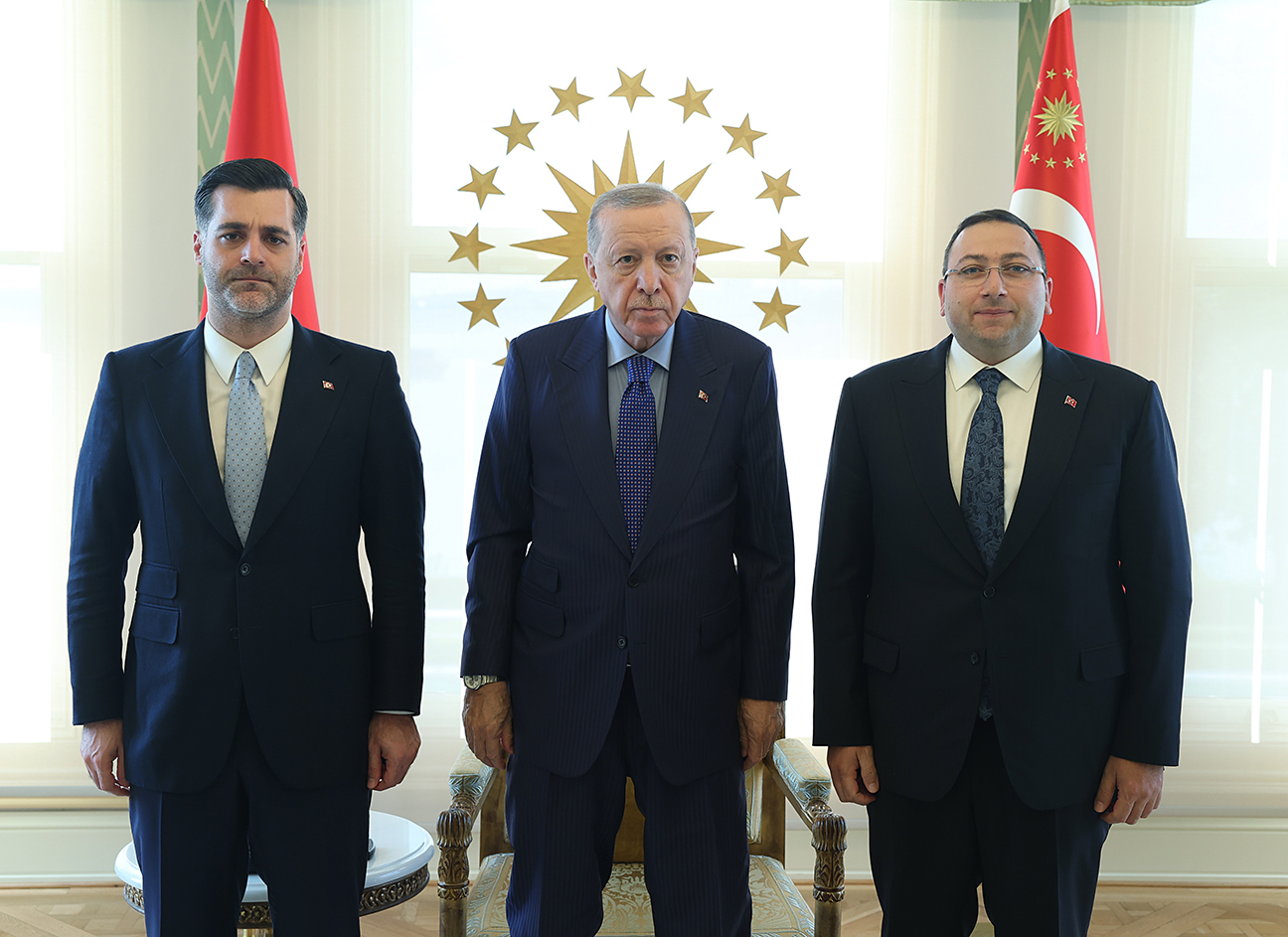 Cumhurbaşkanı Erdoğan, Üsküdar Belediyesi Başkan Vekili Gültekin’i kabul etti