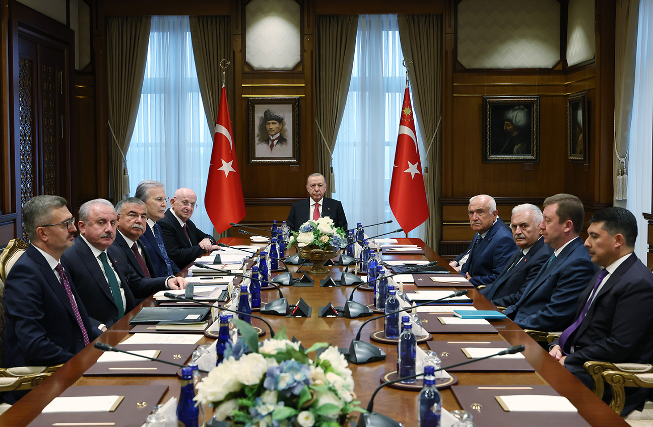 Cumhurbaşkanlığı Yüksek İstişare Kurulu, Cumhurbaşkanı Erdoğan başkanlığında toplandı