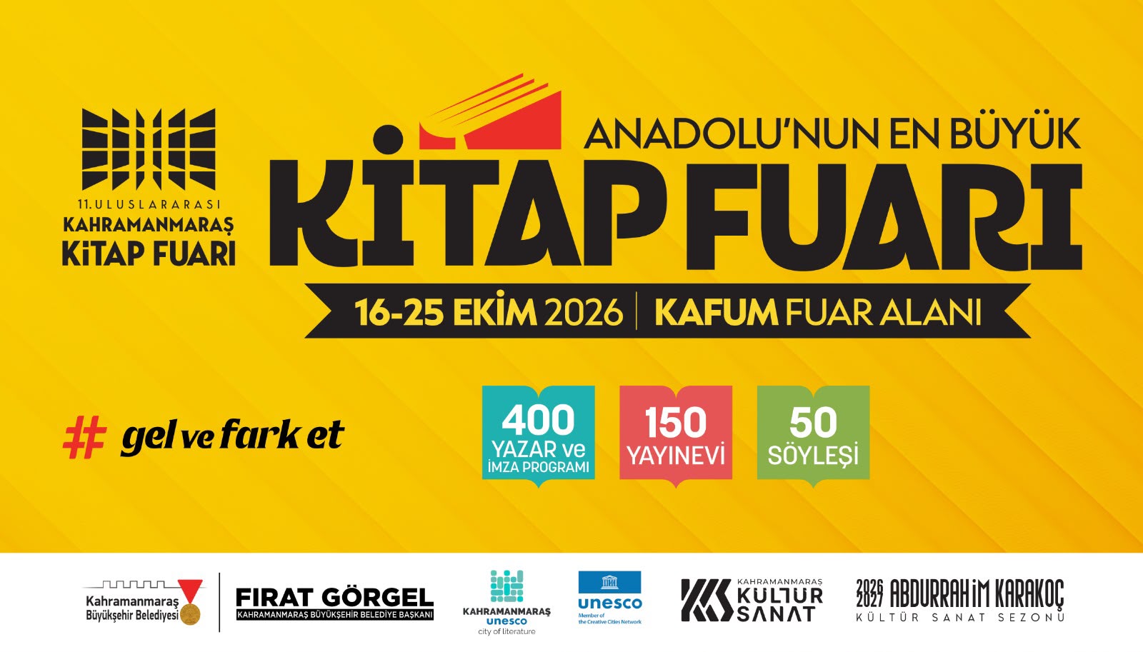 Edebiyatın Başkentinde Anadolu’nun En Büyük Kitap Fuarı Açılıyor