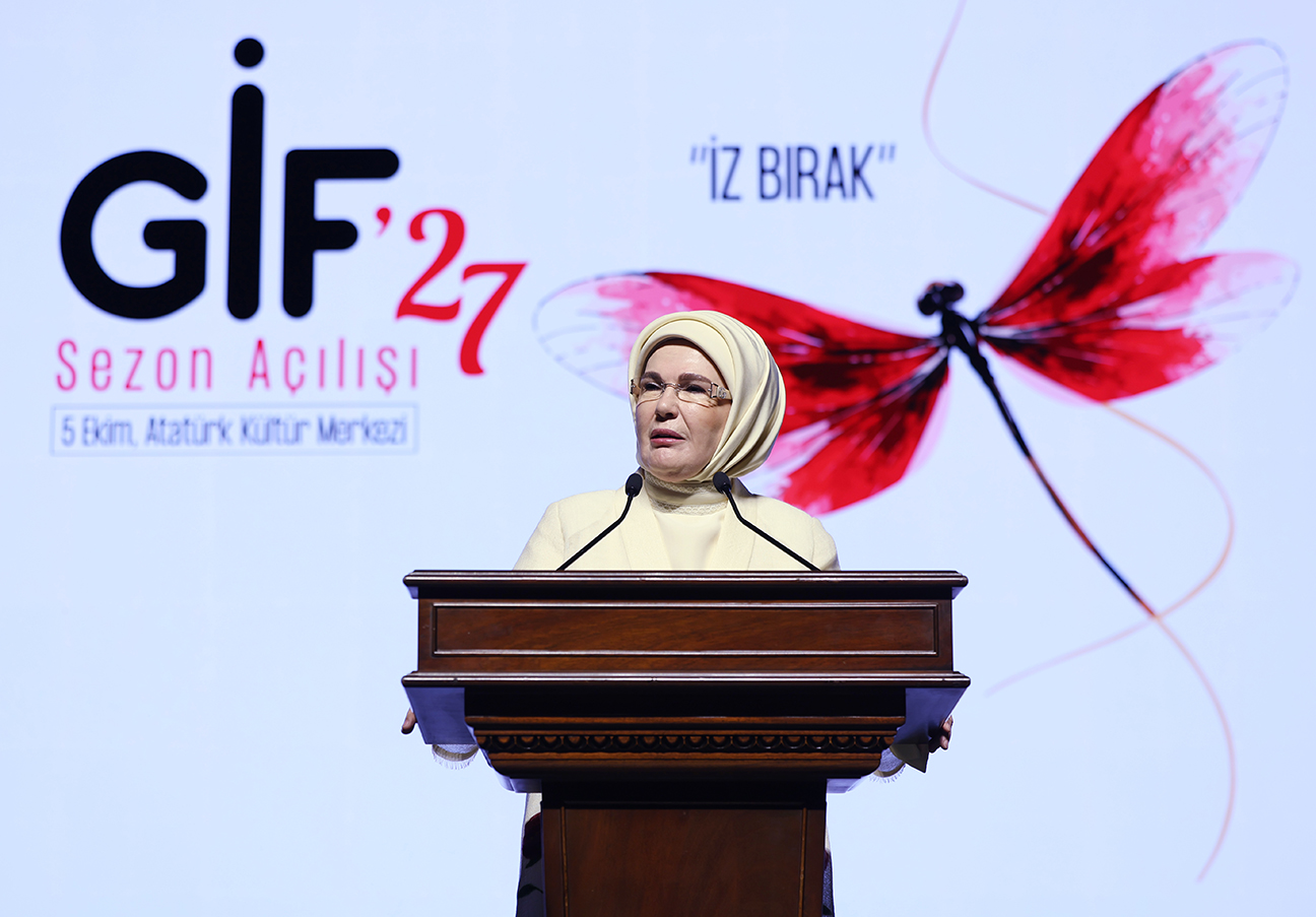 Emine Erdoğan, TÜRGEV bünyesinde faaliyet gösteren GİF’in 2027 sezon açılışına katıldı