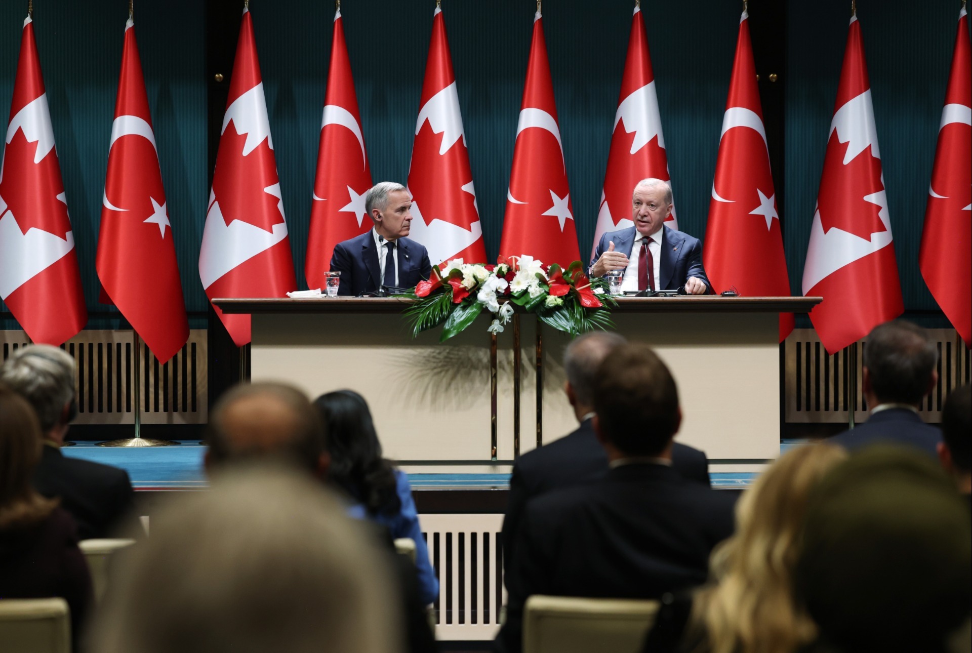 Erdoğan: “Kanada ile enerji, ticaret, ulaştırma ve savunma sanayii gibi alanlarda yeni projeleri hayata geçirmeyi hedefliyoruz”