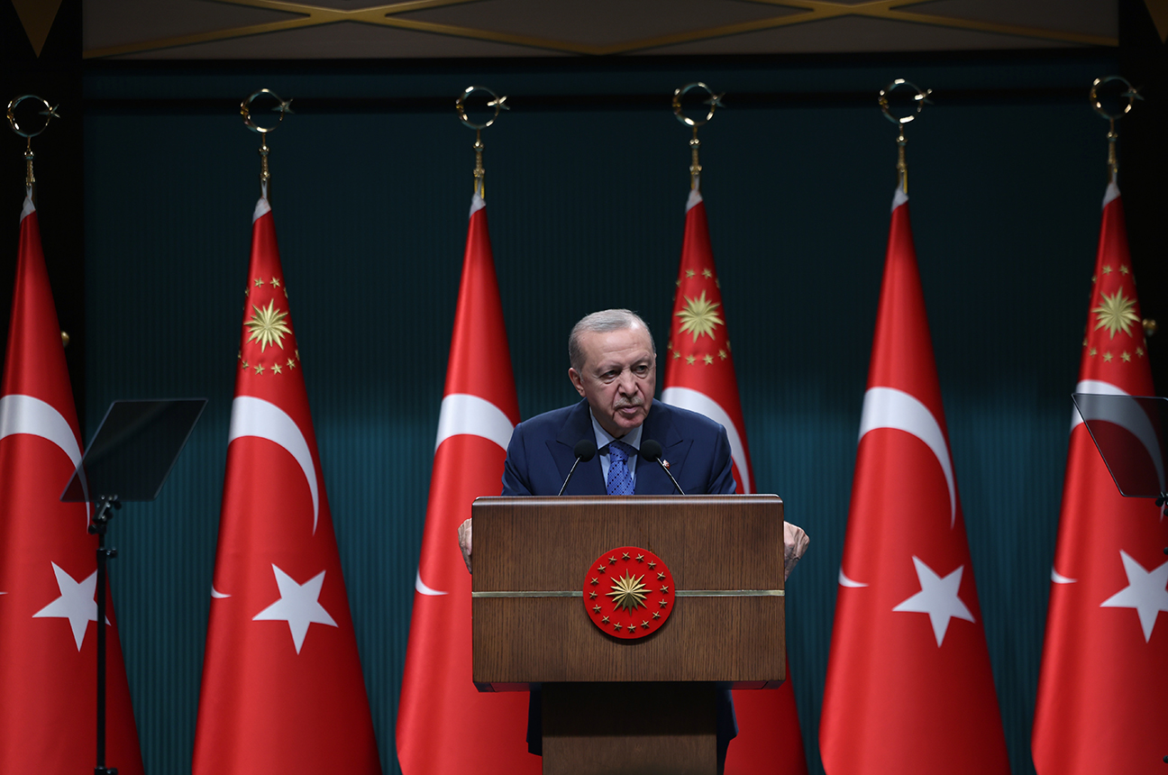 Erdoğan: “Siyasette de dış politikada da tek pusulamız Türkiye'nin çıkarlarıdır”