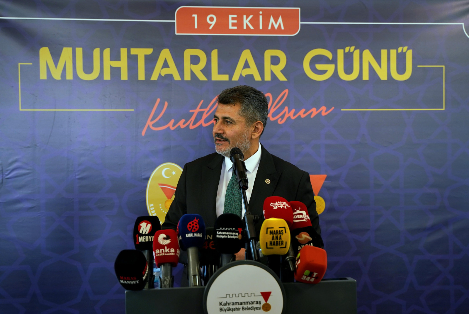 Kahramanmaraş’ta 19 Ekim Muhtarlar Günü Kutlandı