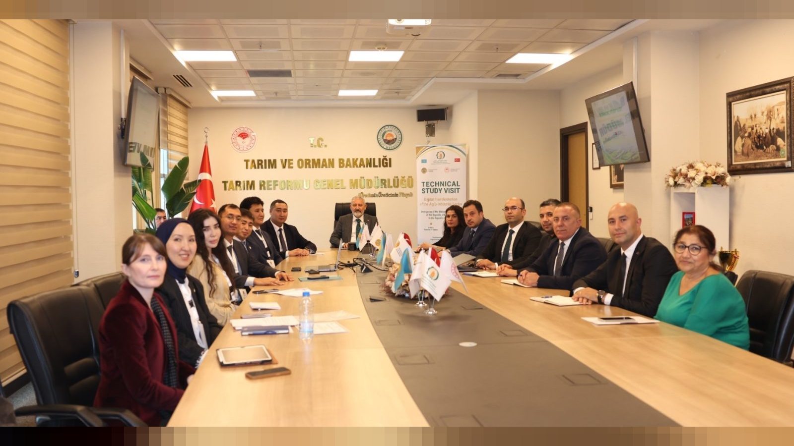 Kazakistan Cumhuriyeti Tarım Bakanlığından Genel Müdürlüğümüze Ziyaret