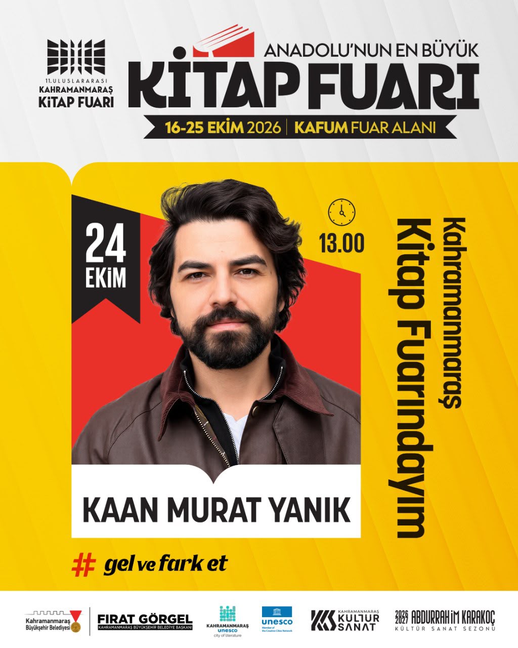 Kitap Fuarı, Cumartesi Günü Birbirinden Değerli İsimleri Ağırlayacak