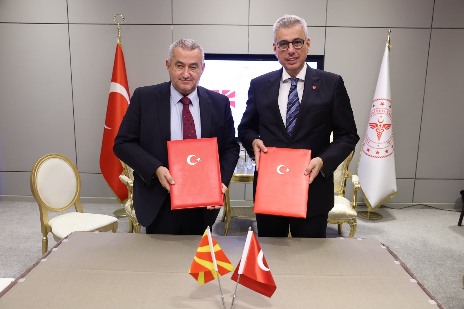 Kuzey Makedonya Cumhuriyeti ile Sağlık ve Tıp Bilimleri Alanında Mutabakat Zaptı İmzalandı
