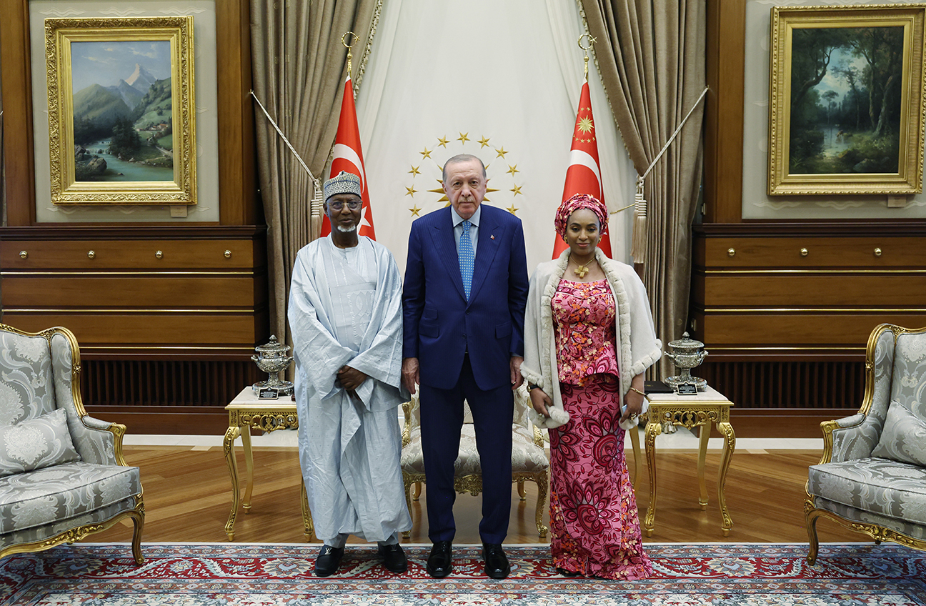 Nijerya büyükelçisinden güven mektubu