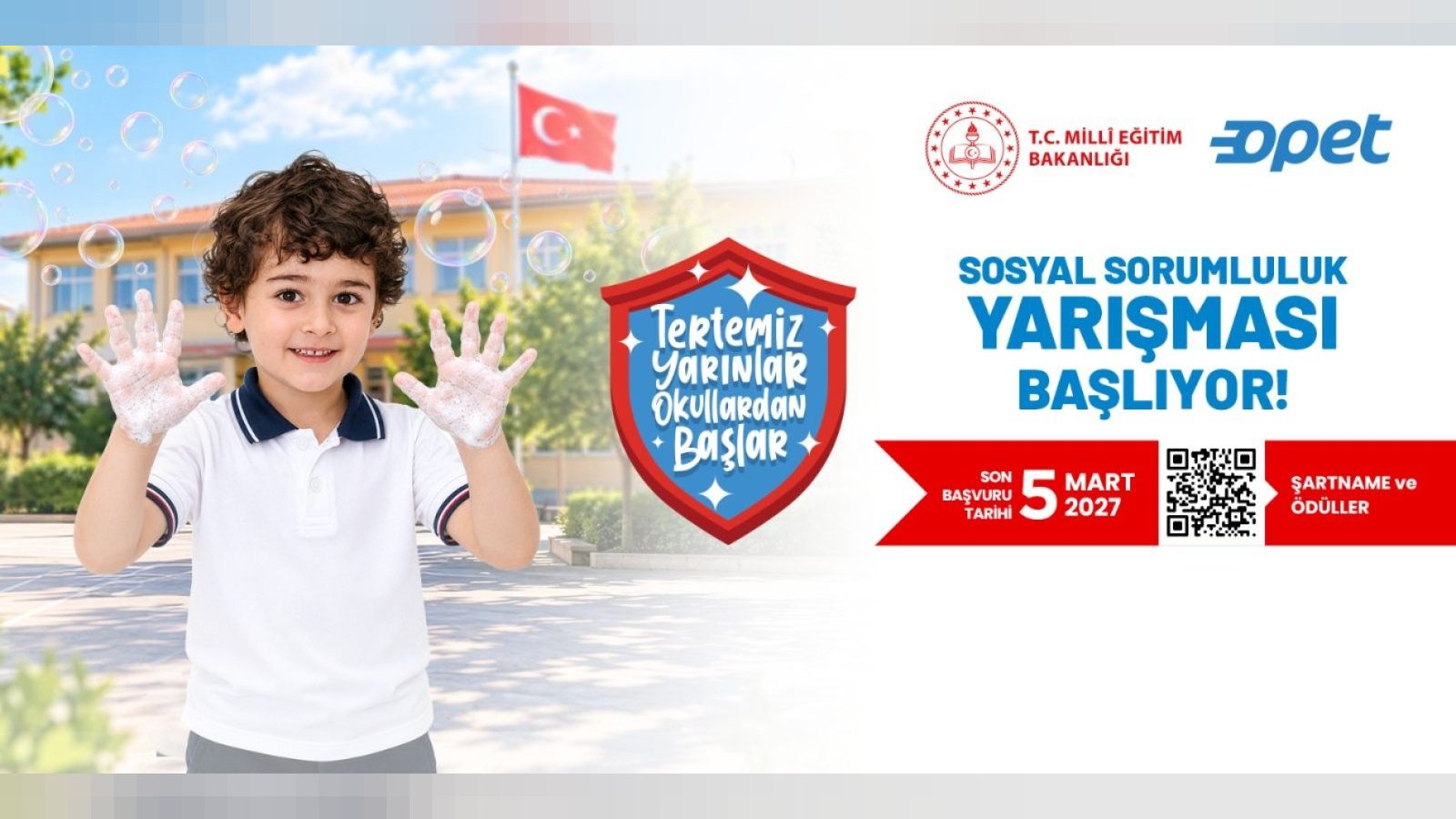 Öğrenciler, "Tertemiz Yarınlar" için Sosyal Sorumluluk Kampanyası Düzenleyecek