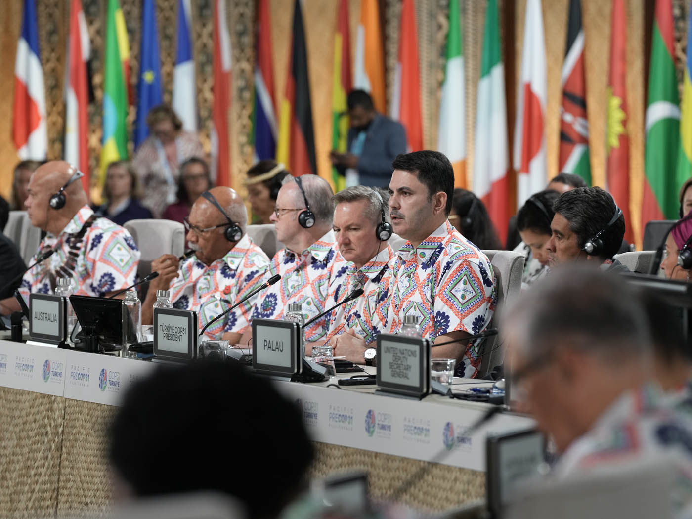 Pre-COP Öncesi Fiji’de Liderler Genel Oturumu Düzenlendi