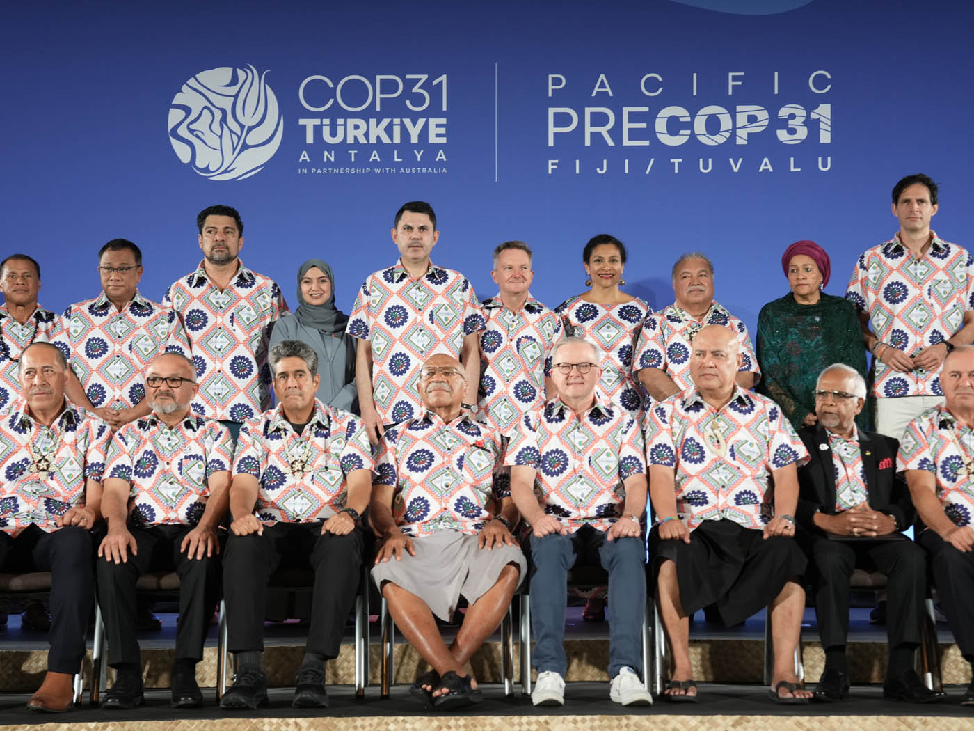 Pre-COP Öncesi Fiji’de Liderler Genel Oturumu Düzenlendi