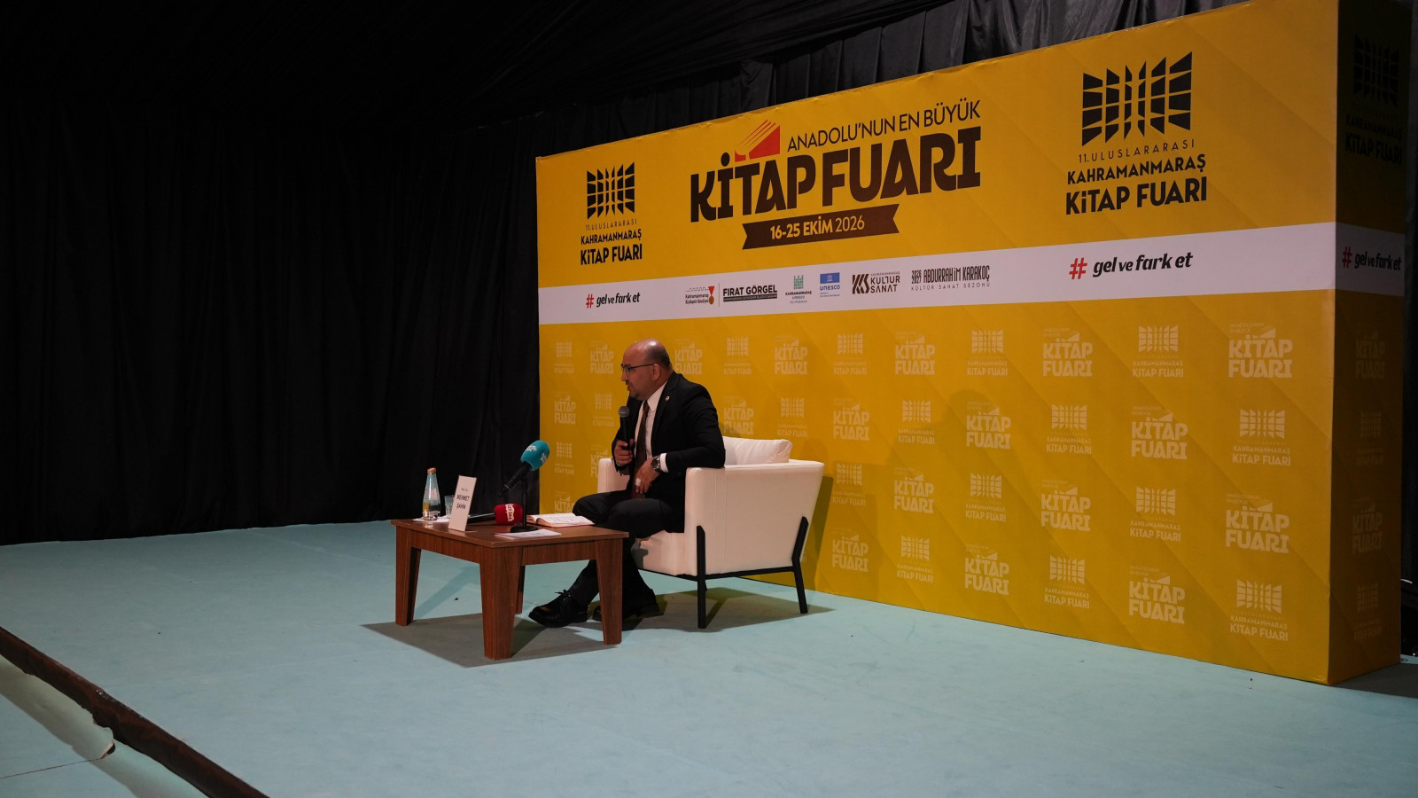 Prof. Dr. Mehmet Şahin, Kitap Fuarı’nda Ortadoğu ve Türk Dış Politikasını Ele Aldı