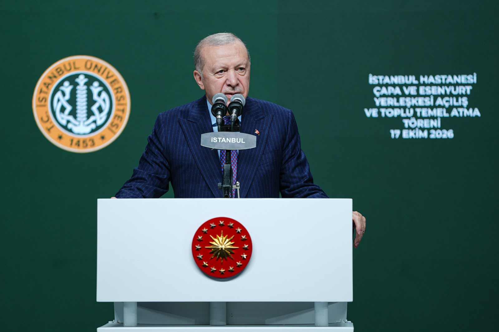 Sağlık Bakanı Memişoğlu İstanbul Üniversitesi Tıp Fakültesi Temel Atma ve Açılış Töreni’ne Katıldı