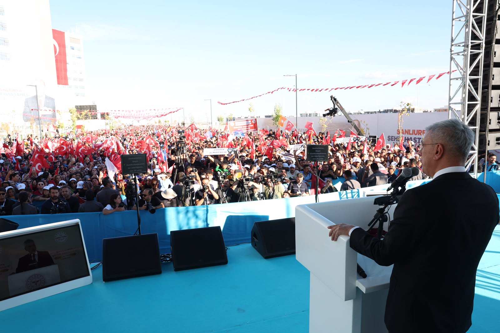 Sağlık Bakanı Memişoğlu Şanlıurfa Şehir Hastanesi Açılış̧ Töreni’ne Katıldı