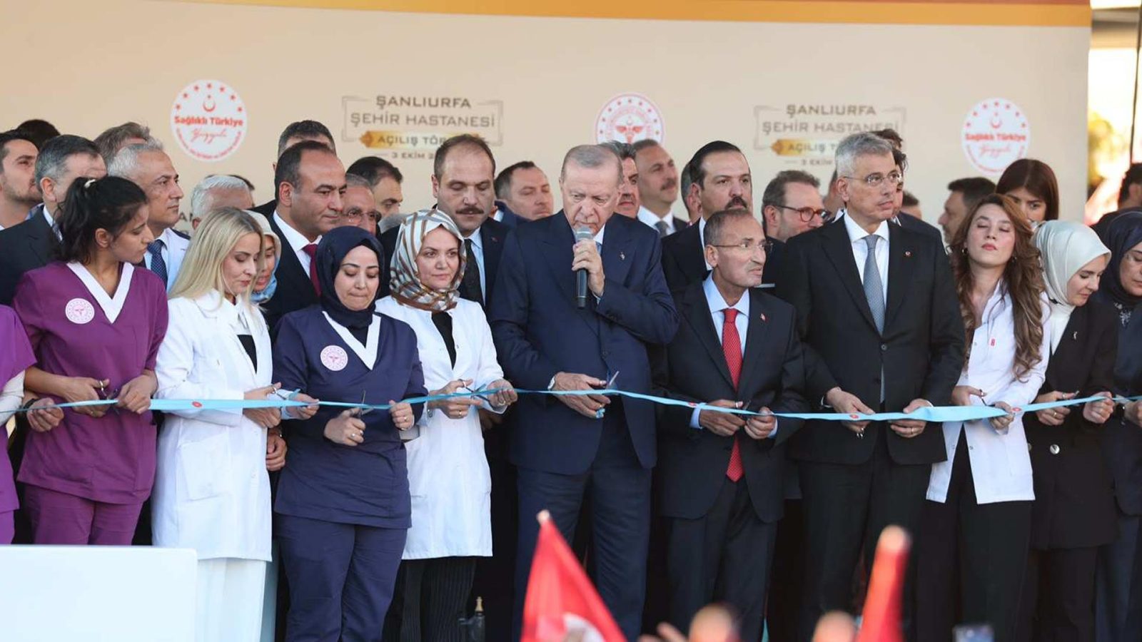 Sağlık Bakanı Memişoğlu Şanlıurfa Şehir Hastanesi Açılış̧ Töreni’ne Katıldı