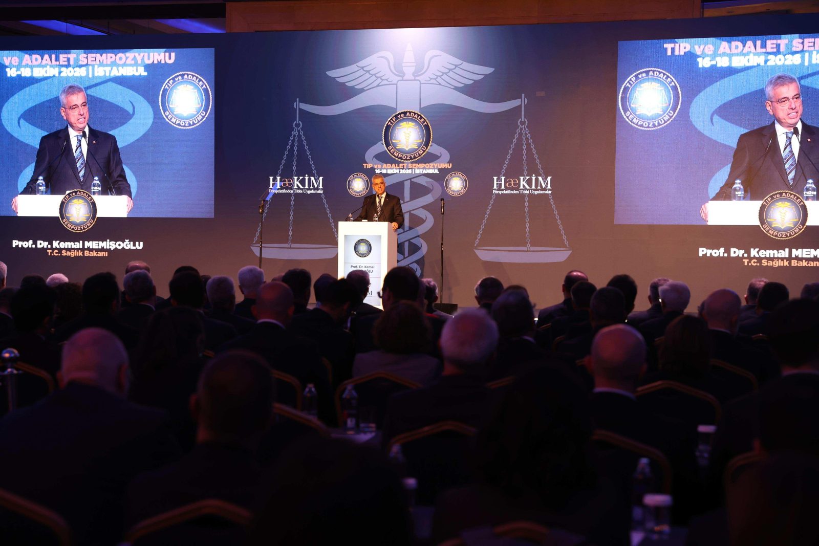 Sağlık Bakanı Memişoğlu Tıp ve Adalet Sempozyumu’nda Konuştu