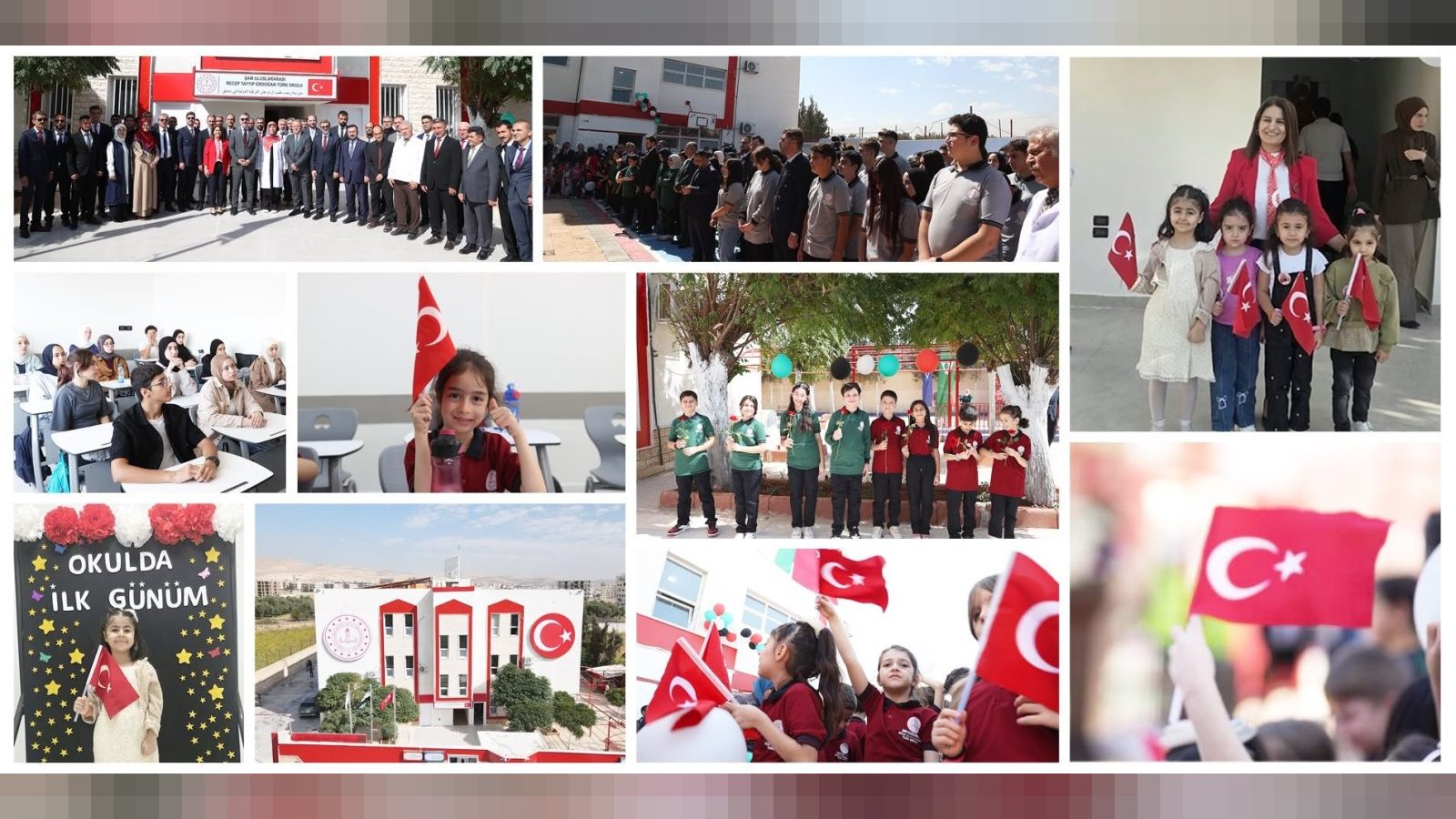 Şam Uluslararası Recep Tayyip Erdoğan Türk Okulu'nda Yeni Eğitim Yılının İlk Ders Zili Çaldı