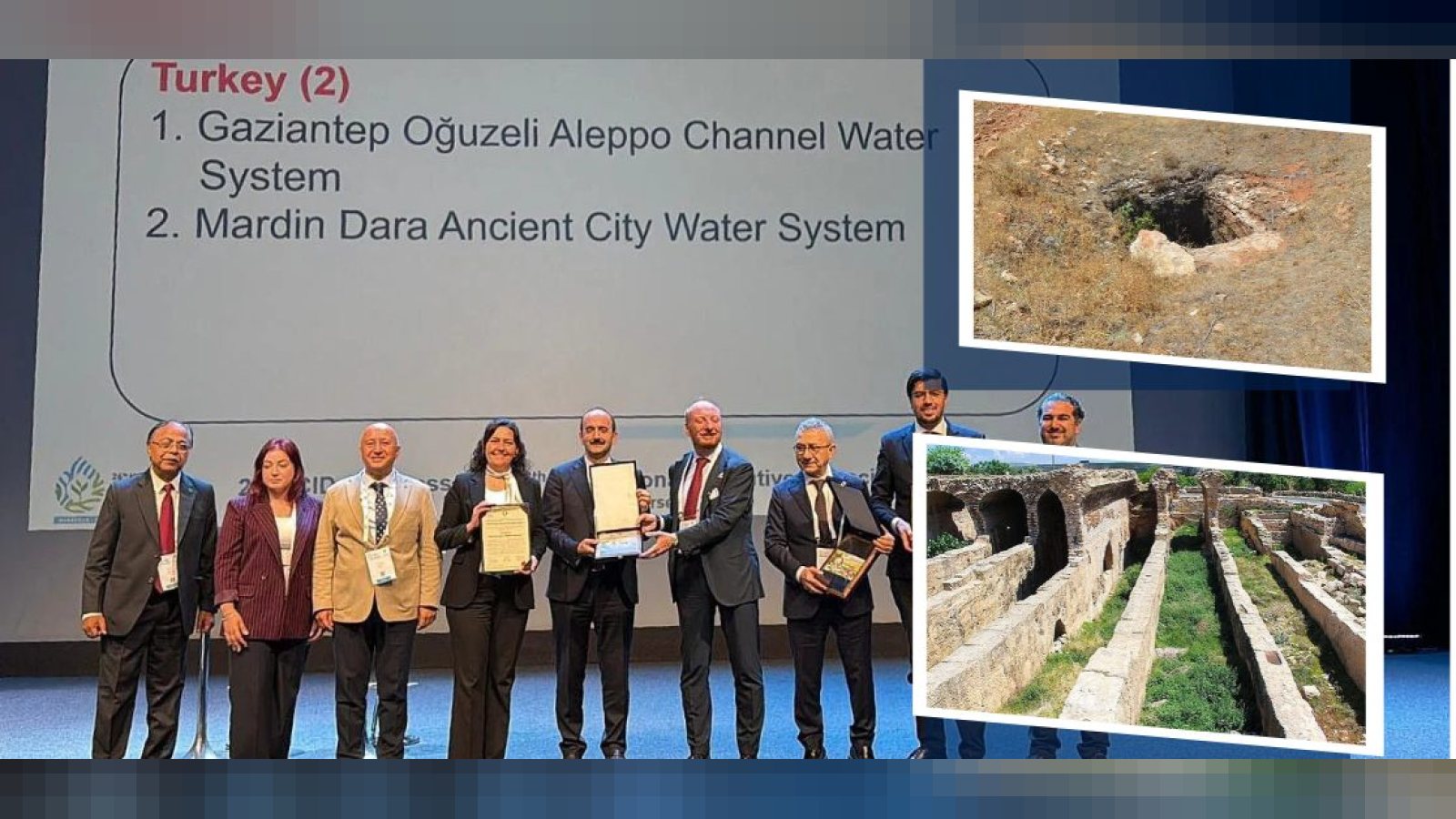 Tarihi Su Yapılarımıza Uluslararası İki Ödül