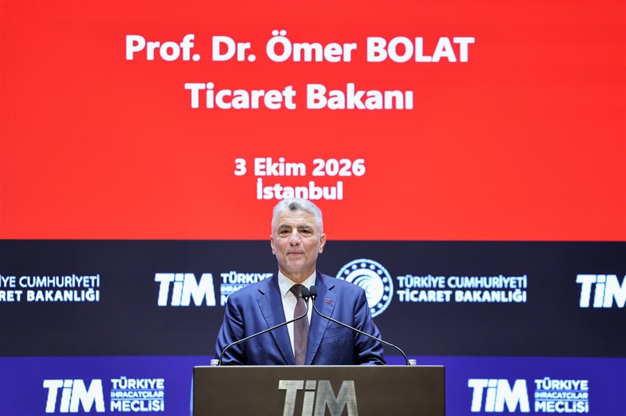 Ticaret Bakanı Ömer Bolat, Eylül Ayı Dış Ticaret Verilerini Açıkladı