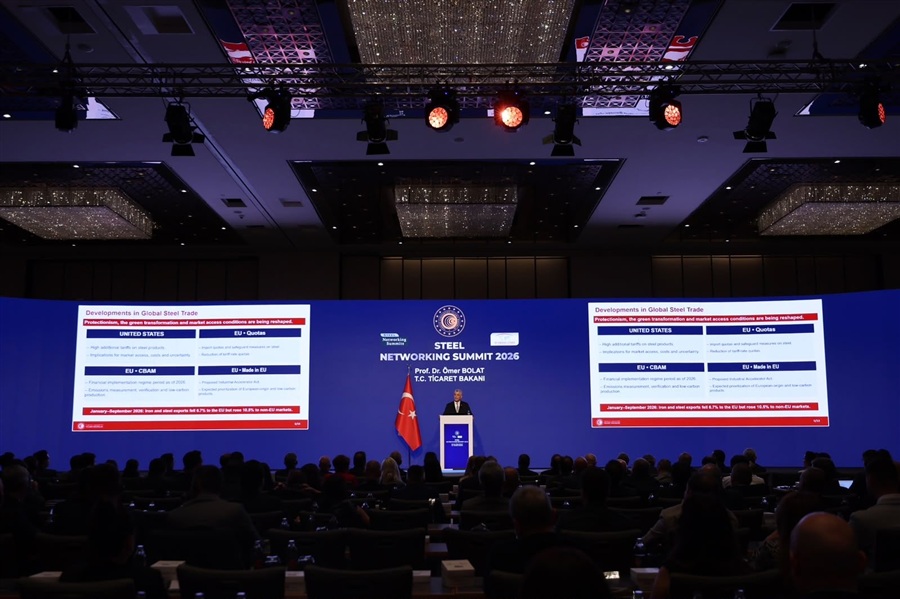 Ticaret Bakanı Ömer Bolat, Steel Networking Summits 2026'da Konuştu