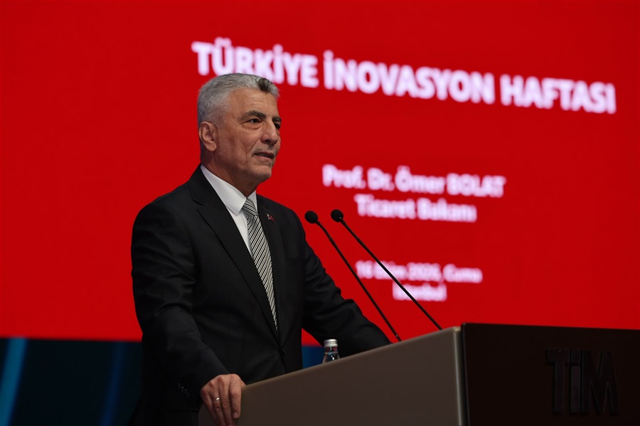 Ticaret Bakanı Ömer Bolat Türkiye Innovation Week 2026'da Konuştu