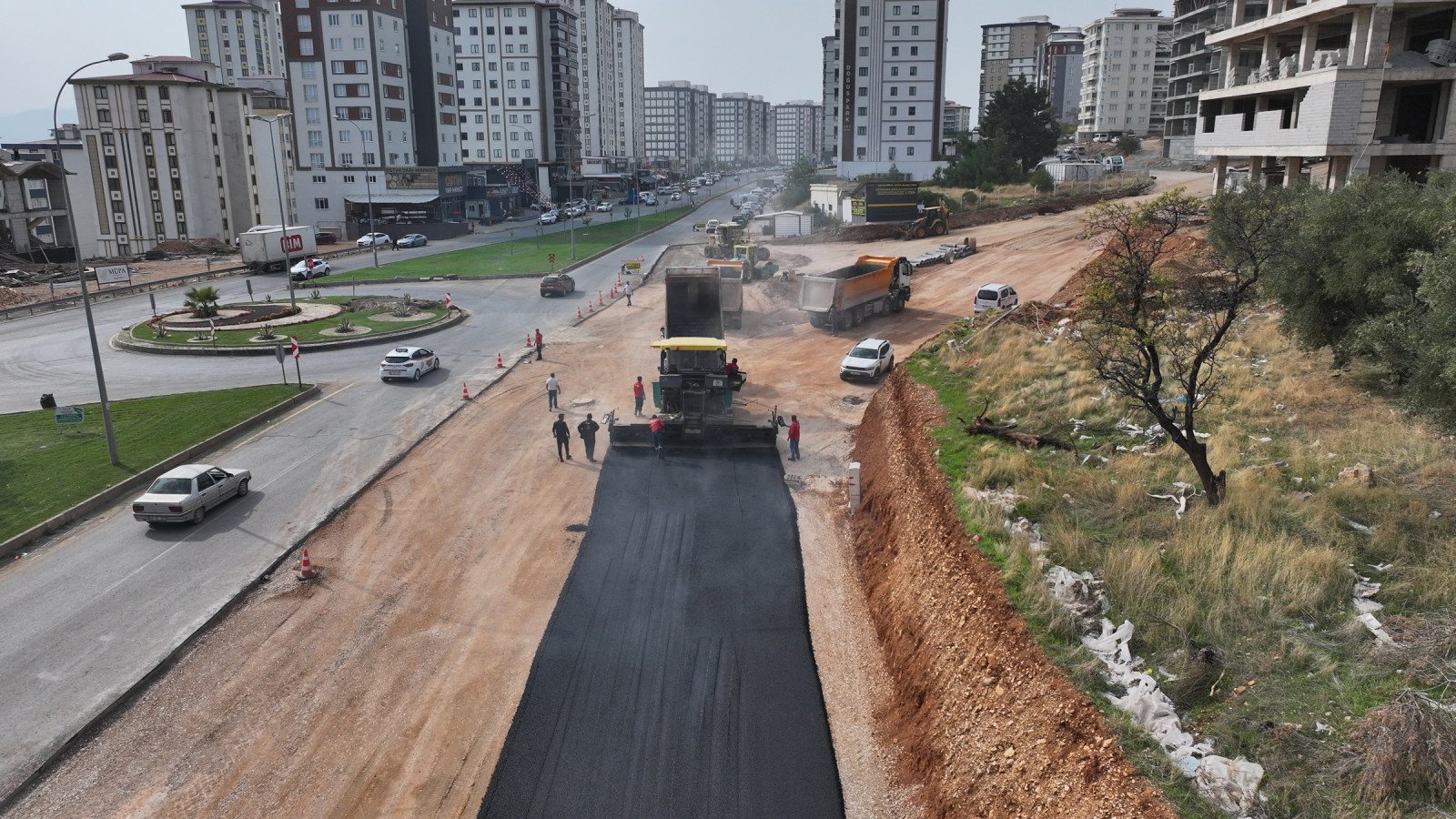 Tömek Kavşağı Yeni Görünümüne Kavuşuyor