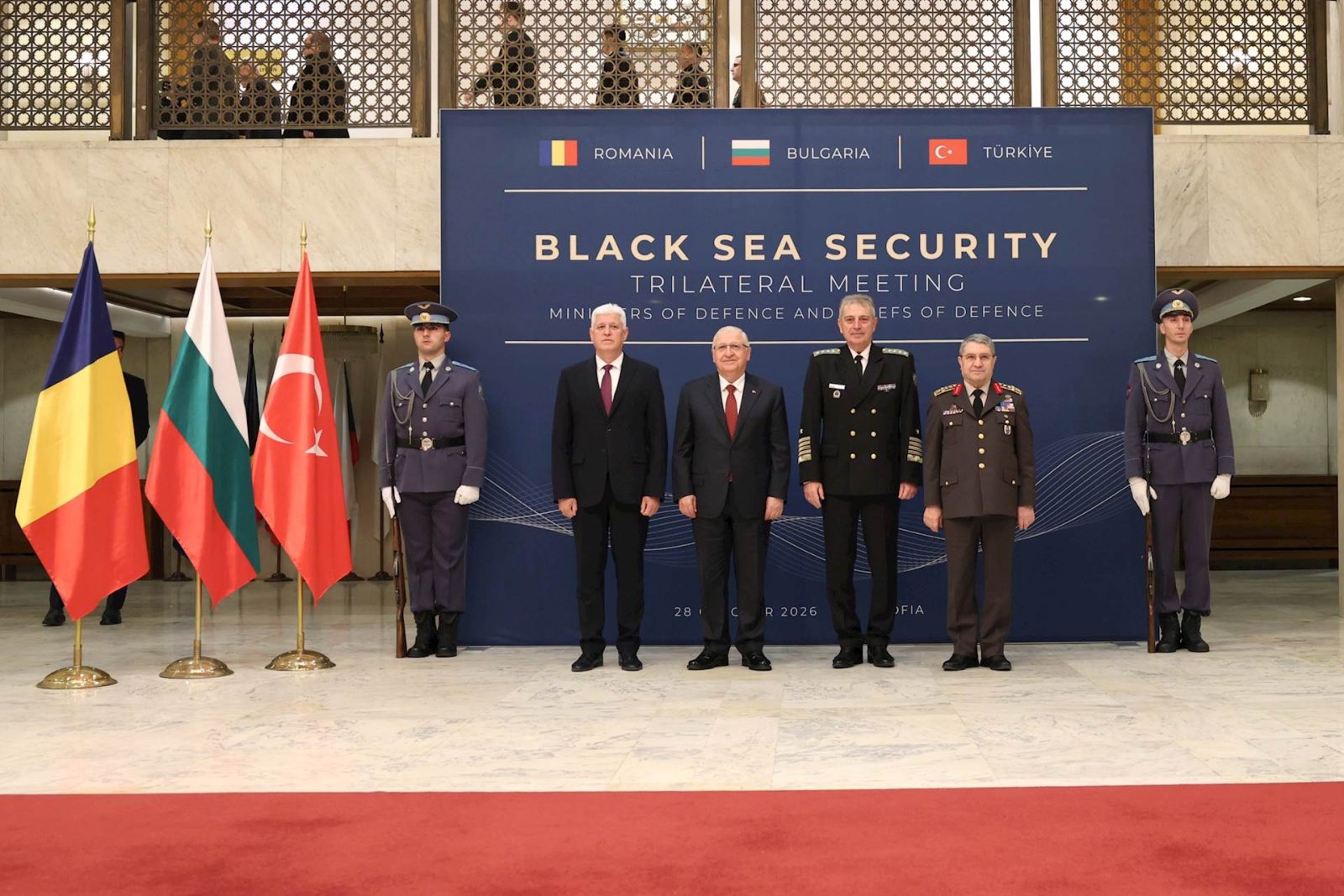 Türkiye-Bulgaristan-Romanya Savunma Bakanları ve Genelkurmay Başkanları Toplantısı Başladı