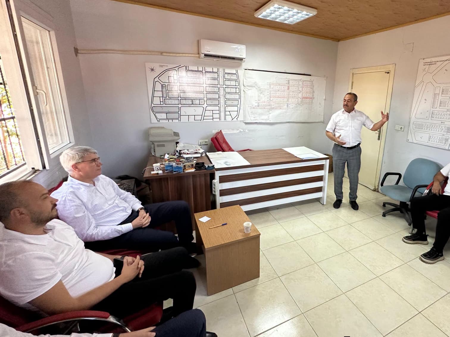 Gülsoy Toprakkale’de Sanayi Esnafıyla Buluştu