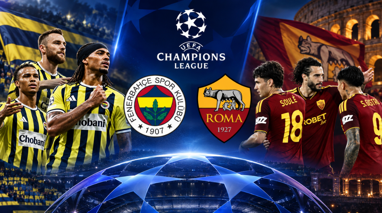 Fenerbahçe-Roma Maçının Muhtemel 11'leri Açıklandı
